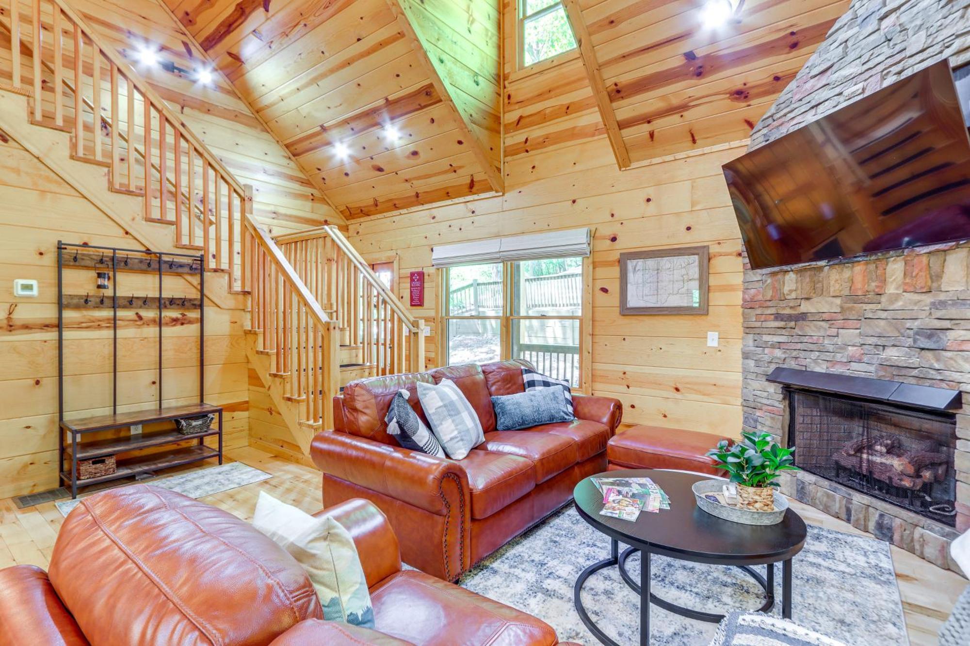 Lakeside Cabin Game Room, Dock, Orchard, Wineries เอลลิเจย์ ภายนอก รูปภาพ